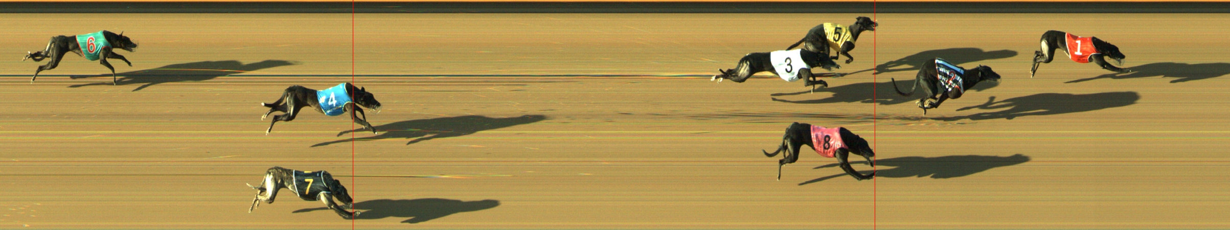 Race result finish photo